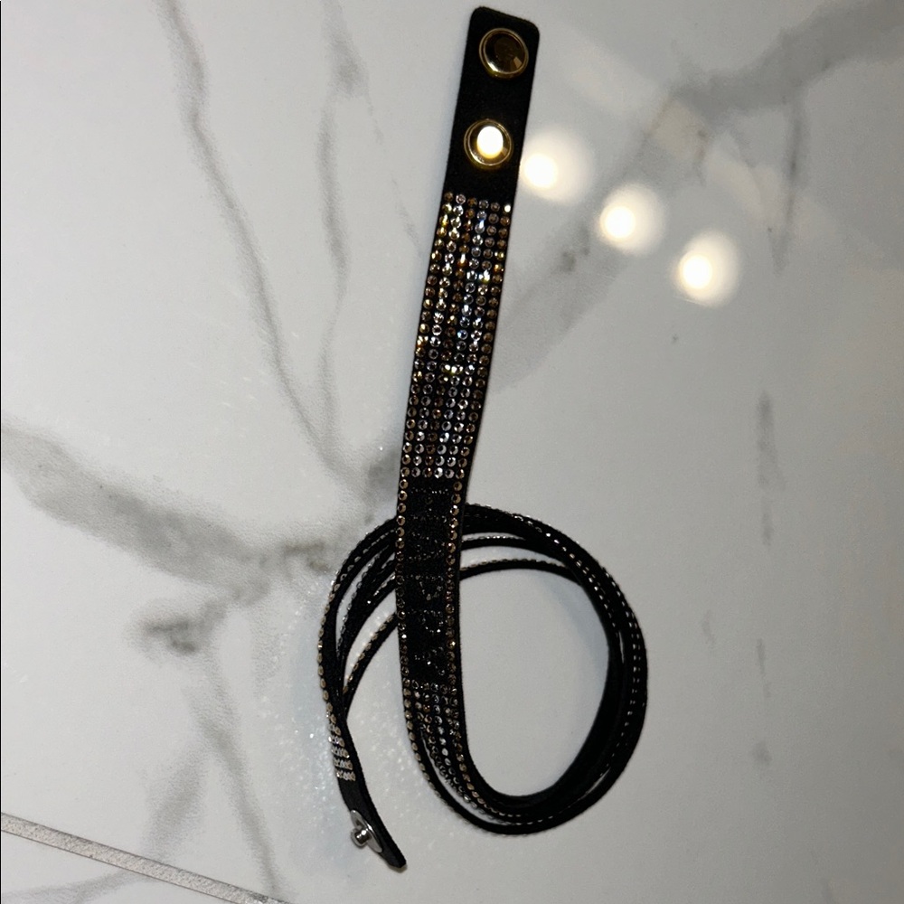 Black and Silver Bracelet